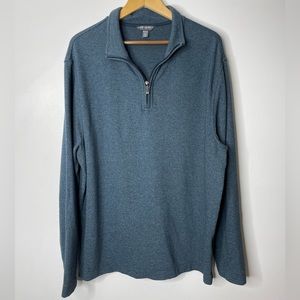Like New Van Heusen Quarter Zip Long Sleeve